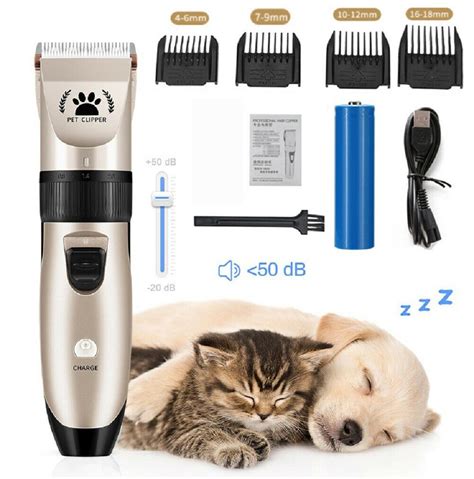 quiet pet hair trimmer|More.